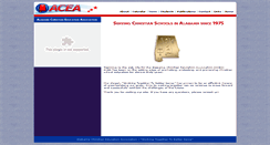 Desktop Screenshot of alabamachristianed.com
